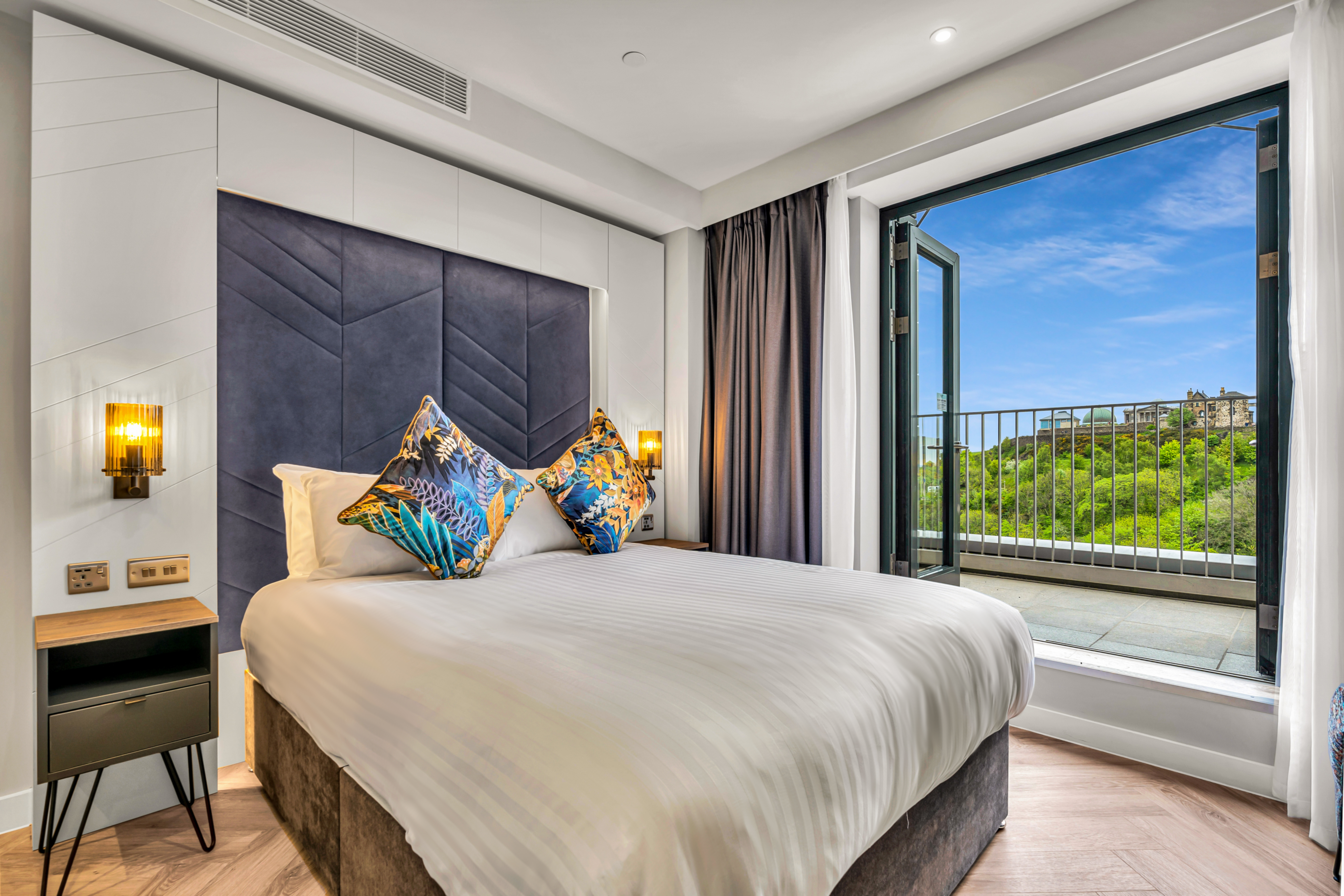 Vantage Studio with Balcony and View